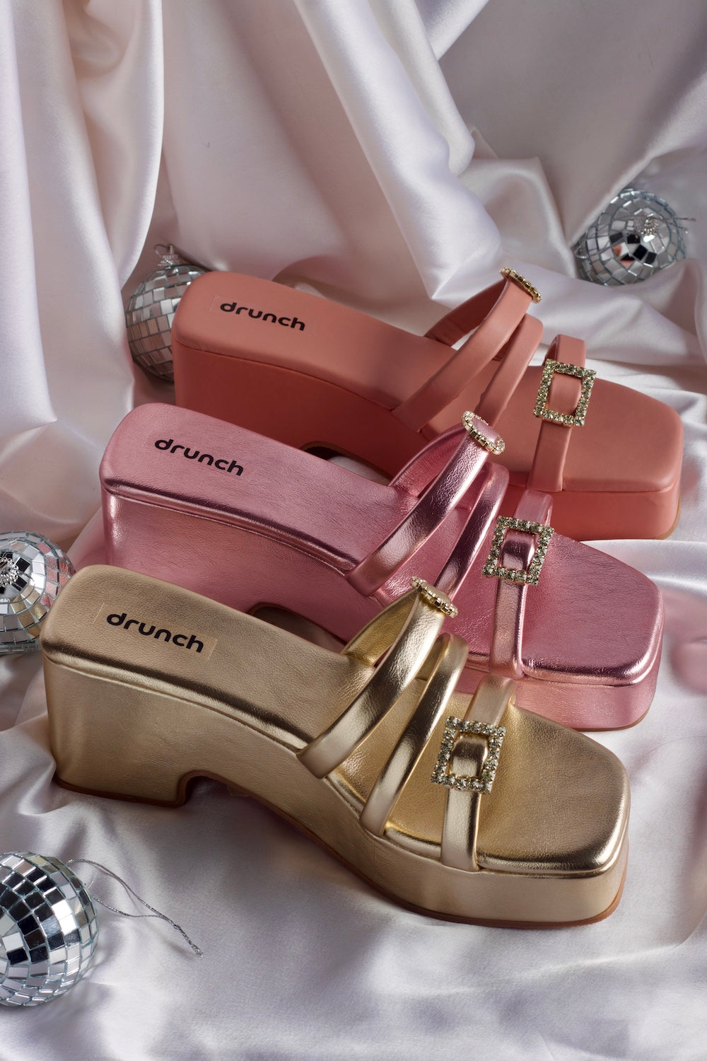 Martini Wedges - Peach