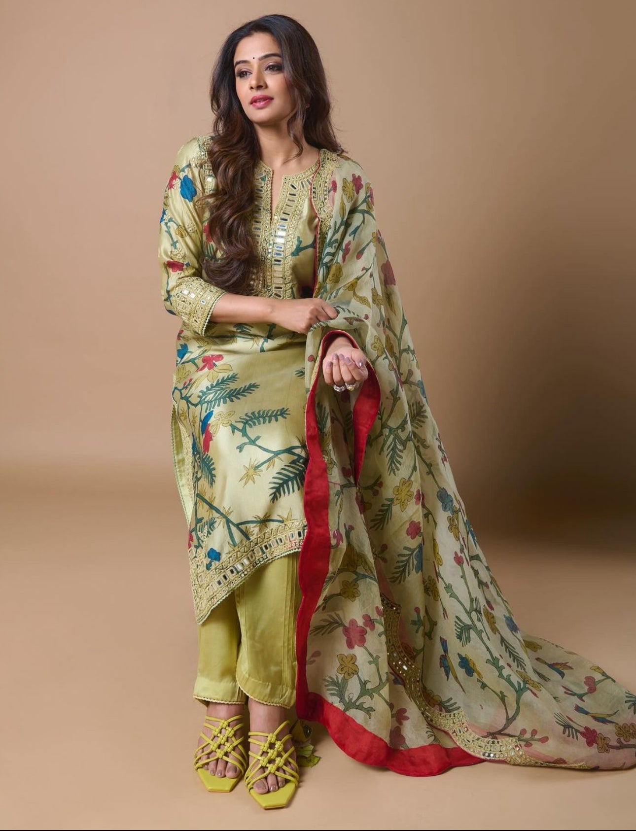 Priya Mani Raj in Sangria - Zesty Lime