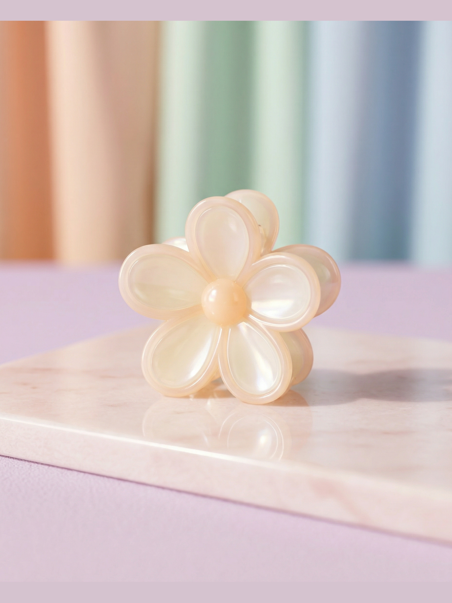 Flower Pop Beach Clip - Pack of 3