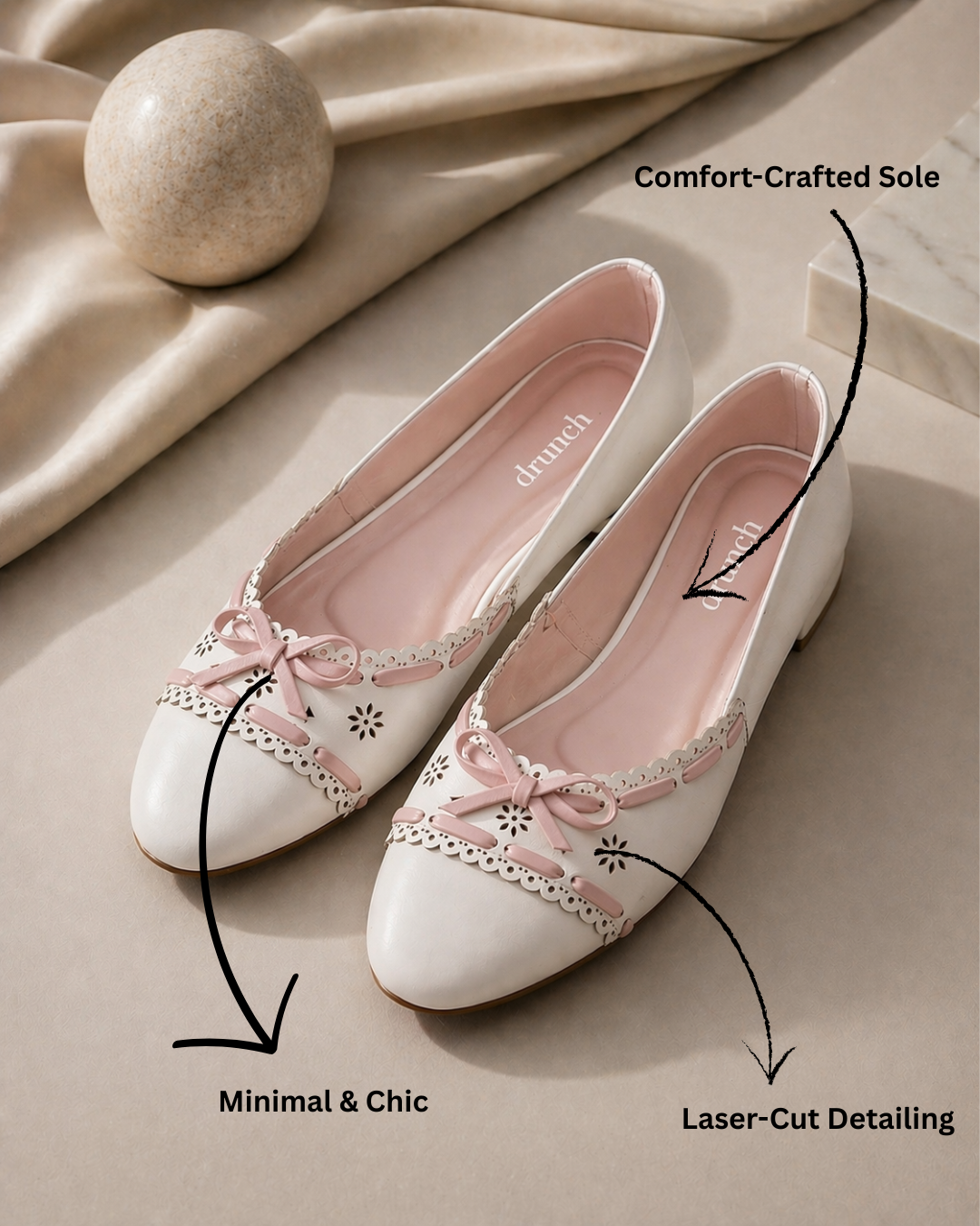 Juliette Ballet Flats - Pink