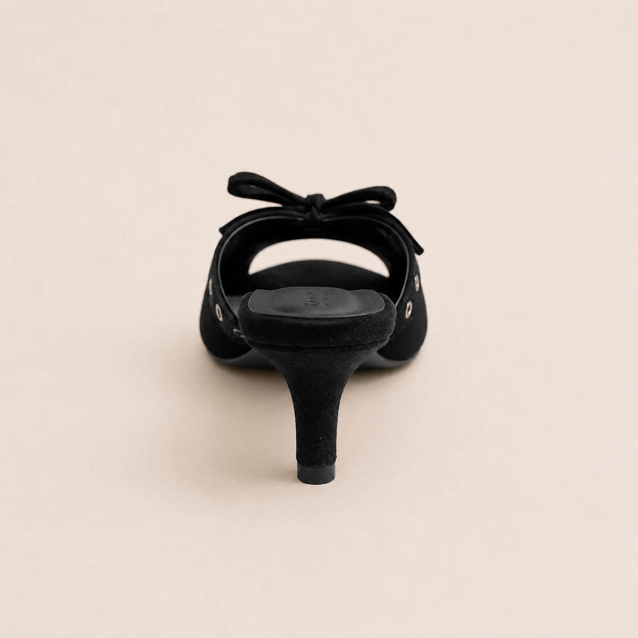 Eclipse Suede Heels - Black