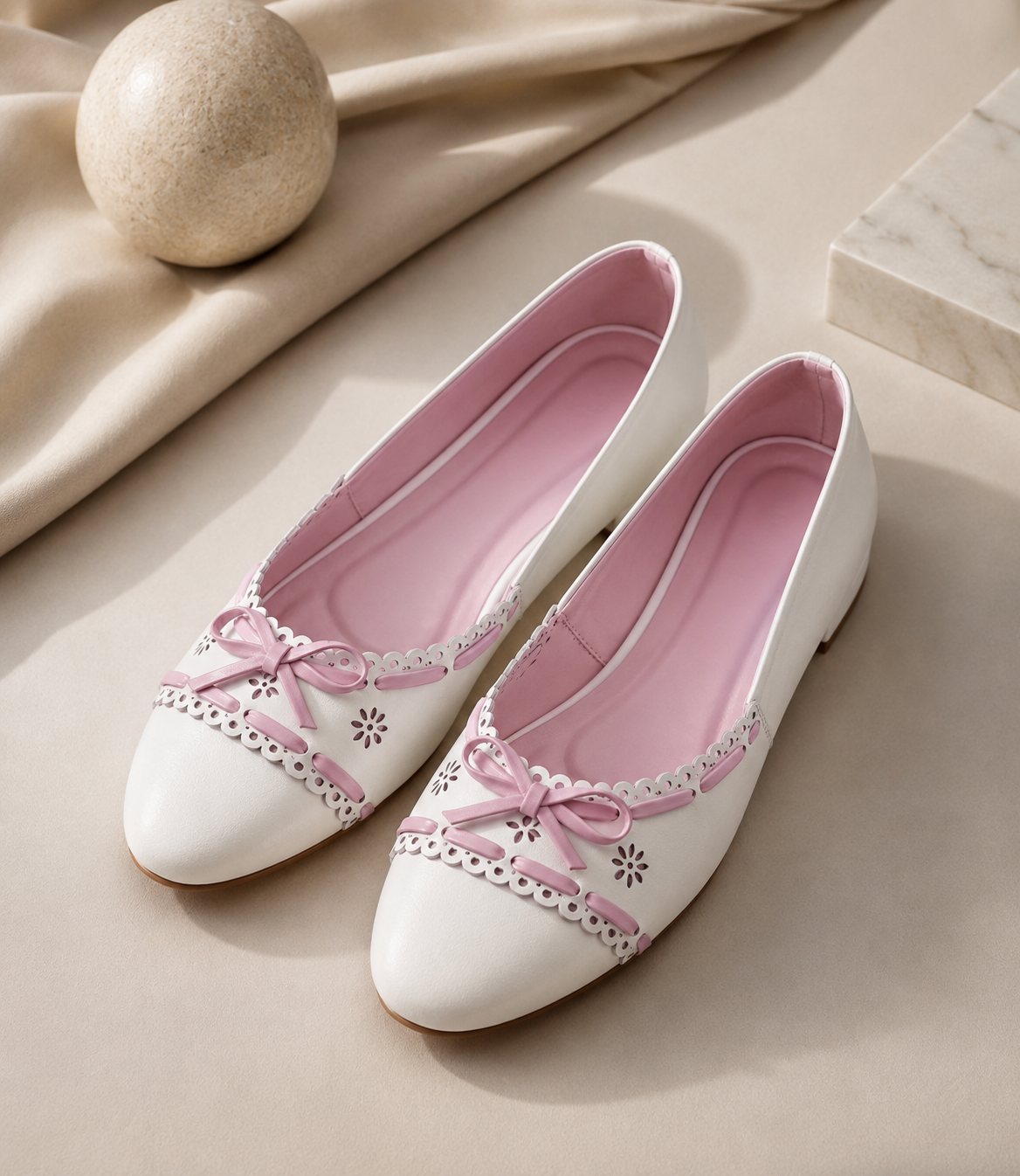 Juliette Ballet Flats - Pink