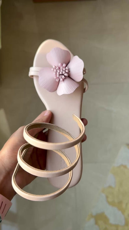 Bloom Spiral Flats - Pink