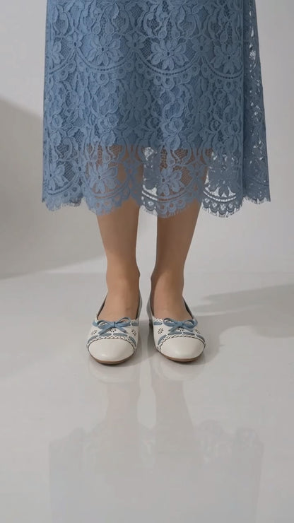 Juliette Ballet Flats - Blue